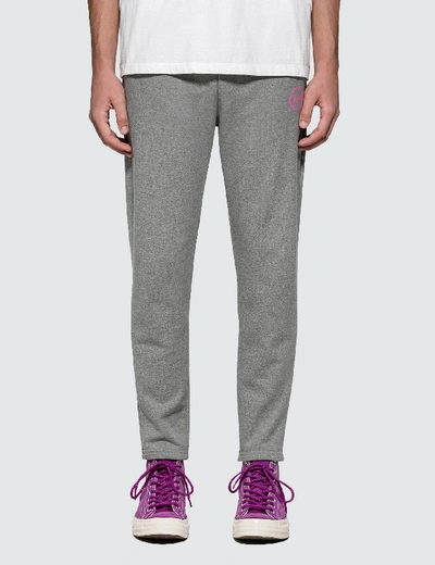 Shop Vanquish Icon Heavy Weight Sweatpants In Grey