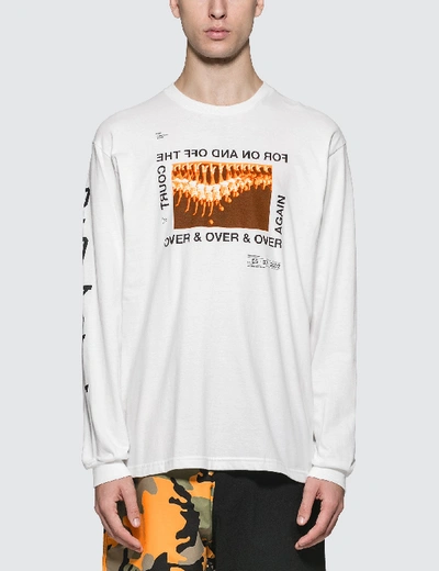 Shop Rokit The Answer L/s T-shirt In White