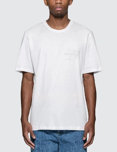 Shop Helmut Lang Helmut Laws T-shirt In White