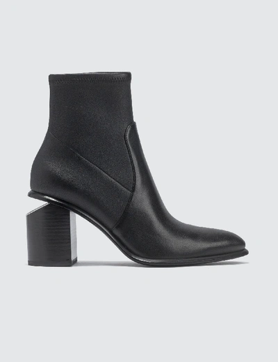 Shop Alexander Wang Anna Leather Boots In Black
