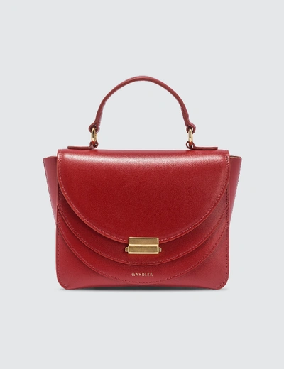 Shop Wandler Luna Mini Bag In Red