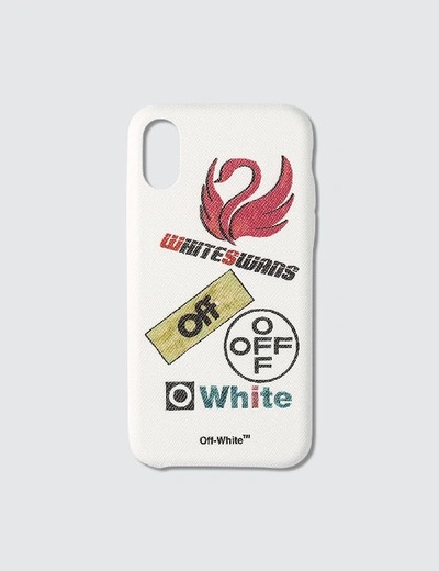 Shop Off-white Multilogo Iphone Xs Case In White