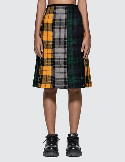 Shop Le Kilt Mix And Match Tartan 25-inch Skirt In Multicolor