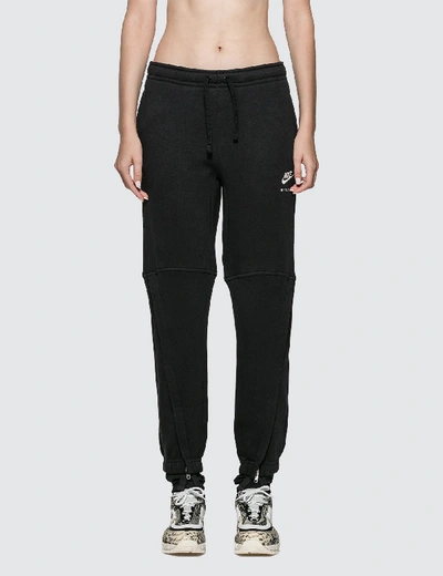 Shop Alyx X Nike Logo Sweatpants In Black