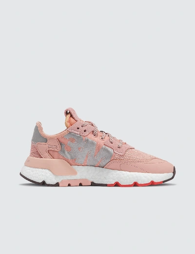 Shop Adidas Originals Nite Jogger In Pink