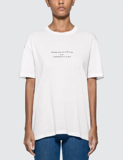 Shop Stella Mccartney Classic T-shirt In White