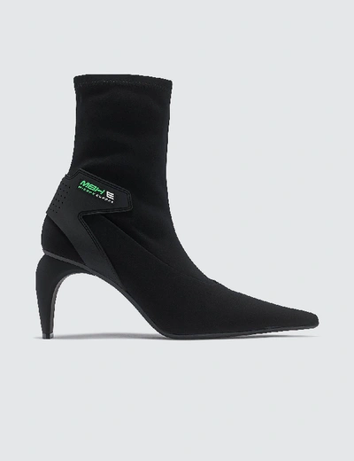 Shop Misbhv Racing Slicer Ankle Boots In Black