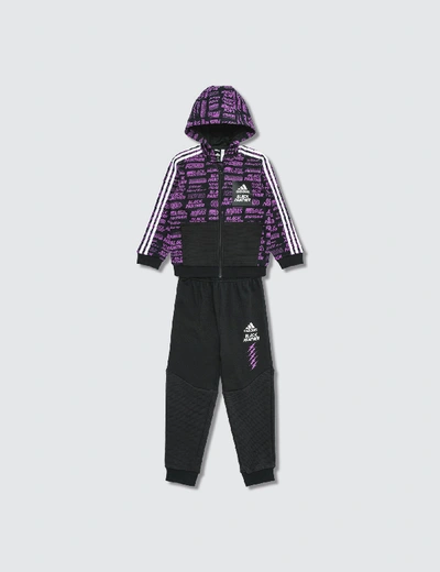 Shop Adidas Originals X Marvel Black Panther Jogger Set (infants)