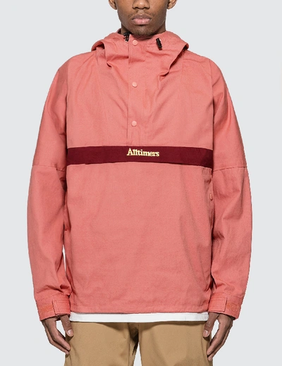 Shop Alltimers Jack Anorak Jacket In Pink