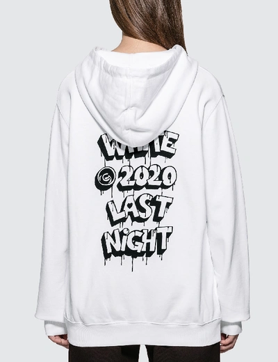 Shop Off-white Markers Regular Hoodie In White