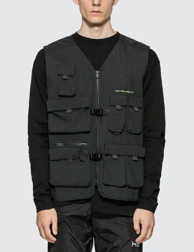 Shop Oakley Outdoor Vest In Black