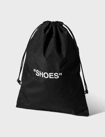 Shop Off-white "shoes" Bag In Black