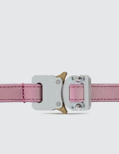 Shop Alyx Small Monogram Rollercoaster Belt In Pink