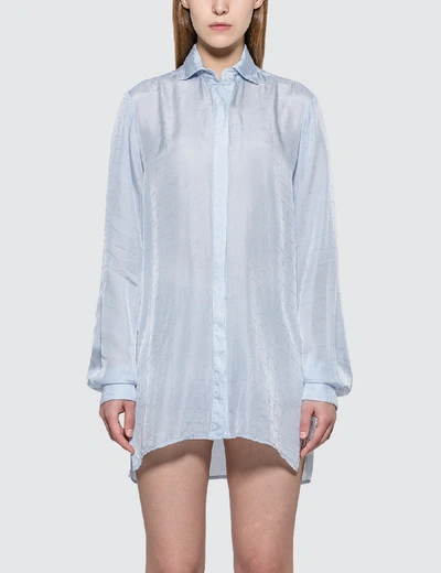Shop Alyx Have A Good Summer Shirt In Blue