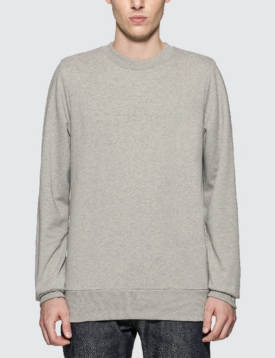Shop Apc X Jjjjound Justin Sweatshirt In Grey