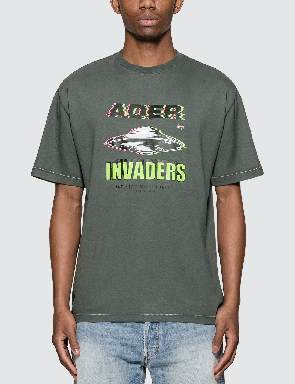 invaders from the suburbs t shirt