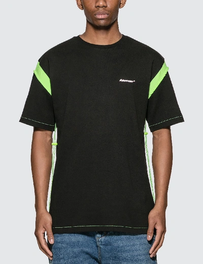 Shop Ader Error Drawcord Arm T-shirt In Black