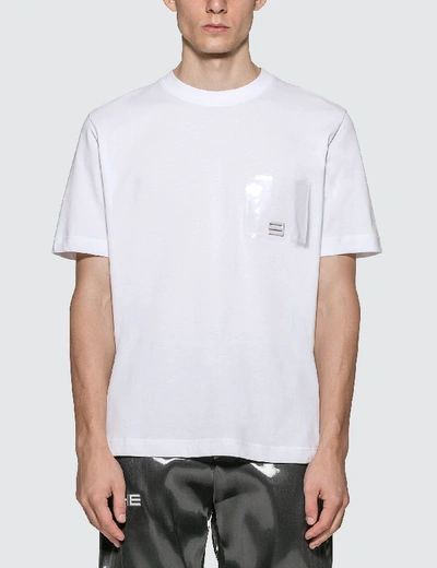 Shop Heliot Emil Pvc Pocket T-shirt In White