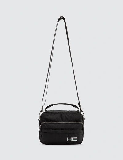 Shop Heliot Emil Camera Bag In Black