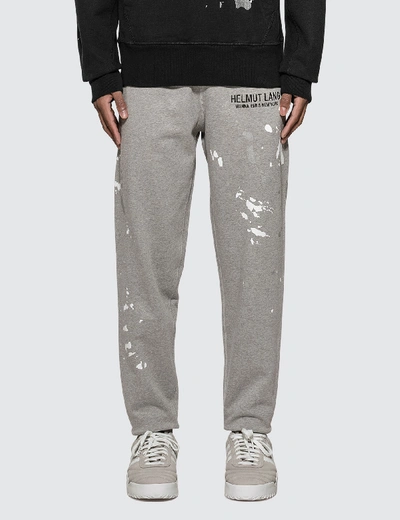 Shop Helmut Lang Painter Sweatpants In Grey