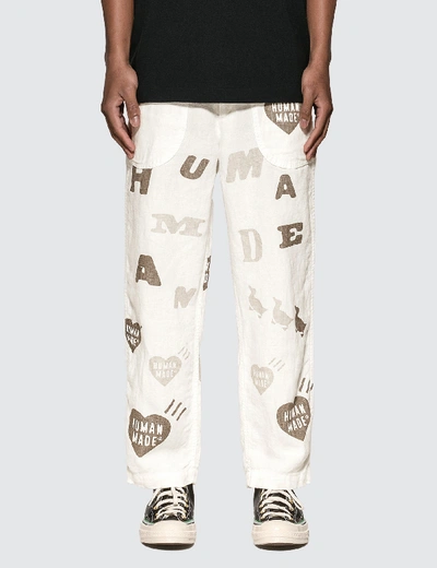Shop Human Made Deck Pants In White