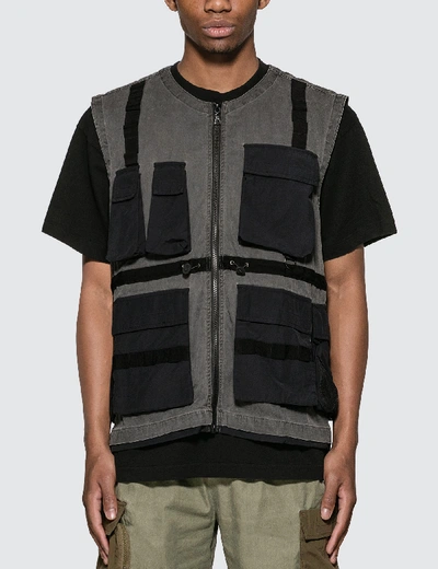 Shop John Elliott Miramar Tactical Vest In Black