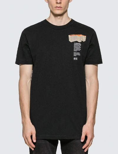 Shop Off-white Building Slim T-shirt In Black