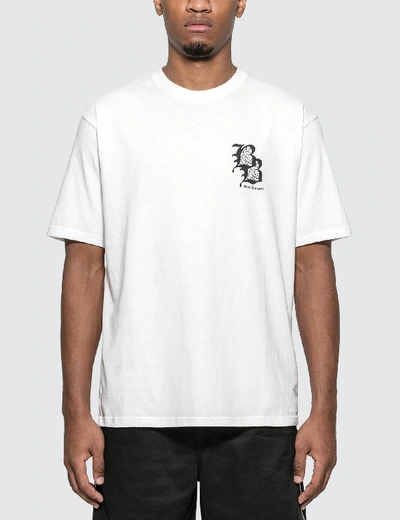 Shop Undercover Brain Burgers Print T-shirt In White