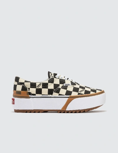 vans stacked slip ons