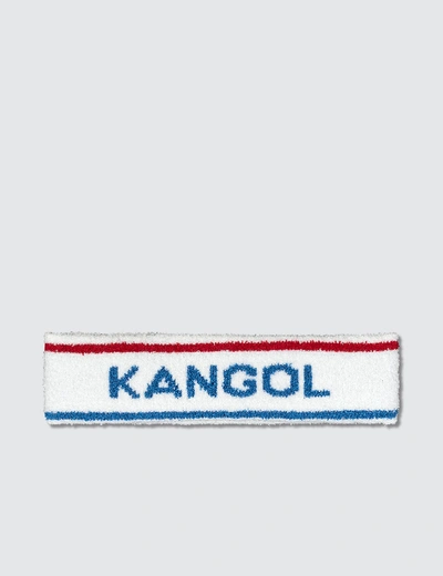 Shop Kangol Bermuda Stripe Headband In White