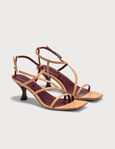 Shop Staud Gita Sandal In Beige