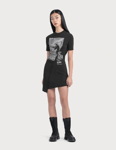 Shop Hyein Seo Twisted Jersey Dress In Black