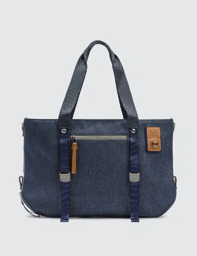 Shop Loewe Eln Tote Bag In Blue