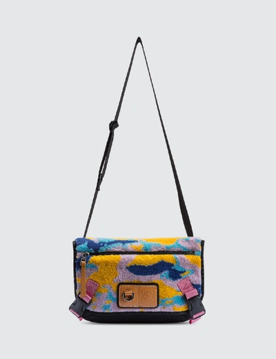 Shop Loewe Eln Messenger Bag In Multicolor