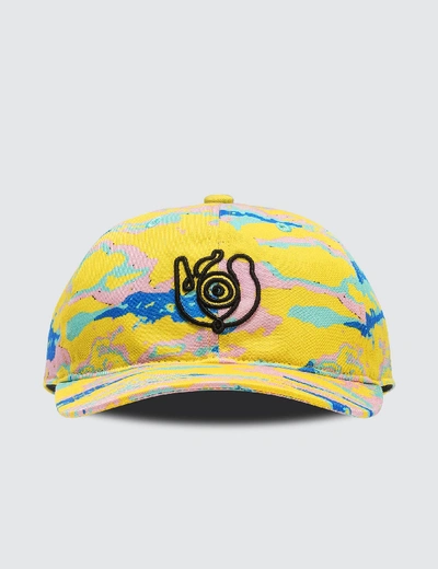 Shop Loewe Eln Camo Cap In Multicolor