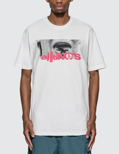 Shop Alltimers Lizzy Tongue T-shirt In White