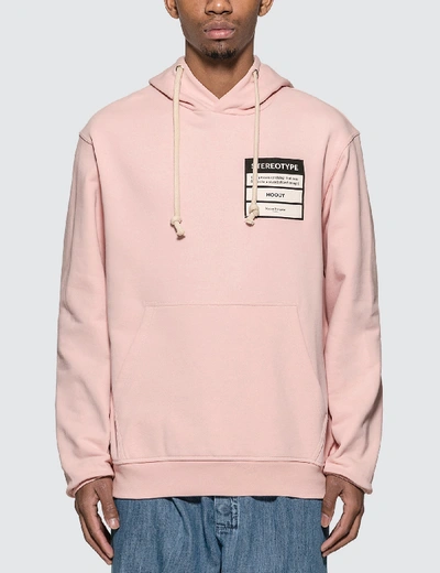 Shop Maison Margiela Stereotype Hoodie In Pink