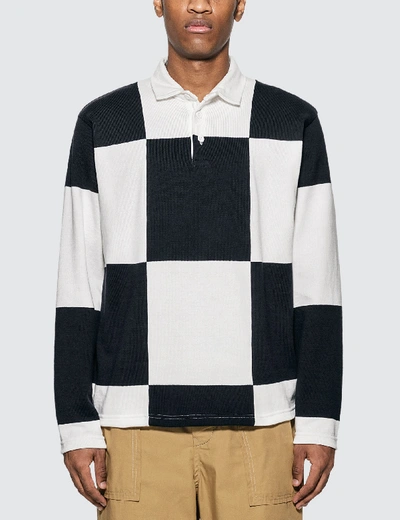 Shop Rowing Blazers Checkered Rugby In Multicolor