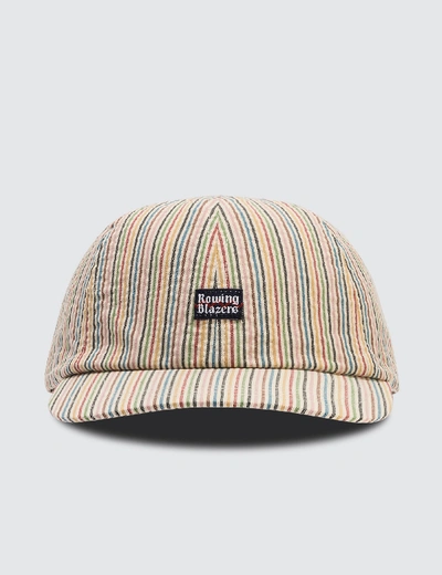 Shop Rowing Blazers Croquet Seersucker Cap In Multicolor