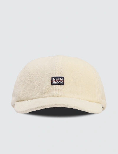 Shop Rowing Blazers Terry Toweling Cap In White
