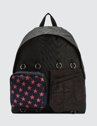 Shop Raf Simons Padded Doubl'r Backpack In Multicolor