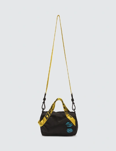 Shop Off-white Nylon Baby Duffle Bag In Black