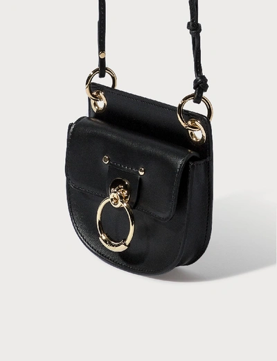 Shop Chloé Mini Tess Bag In Black