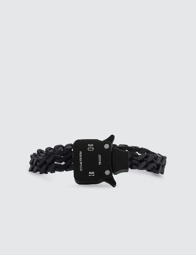 Shop Alyx Cubix Mini Bracelet In Black