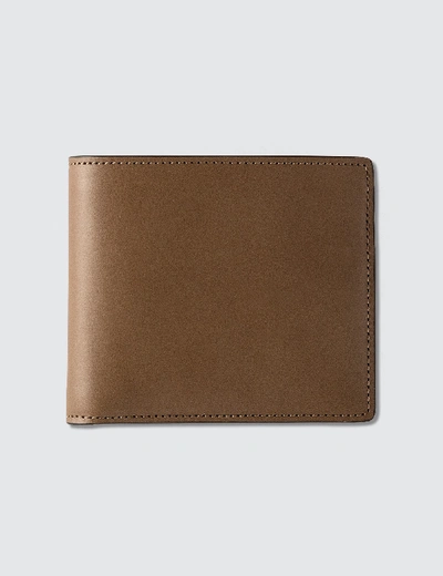 Shop Maison Margiela Bill Fold Wallet In Brown