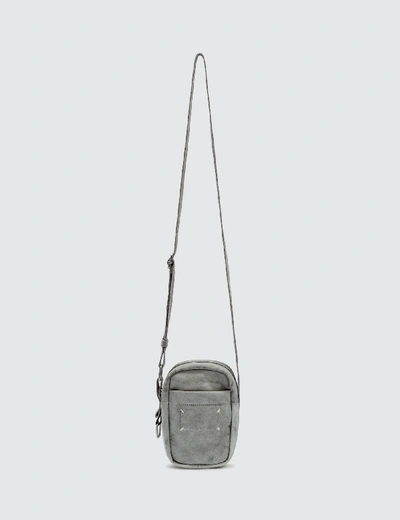 Shop Maison Margiela Bianchetto Mini Crossbody Bag In White