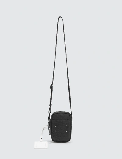 Shop Maison Margiela Mini Camera Bag In Black