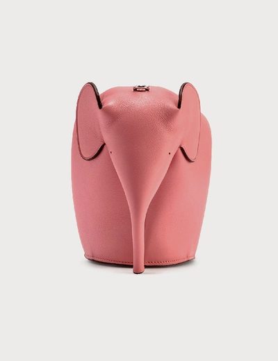 Shop Loewe Mini Elephant Bag In Pink