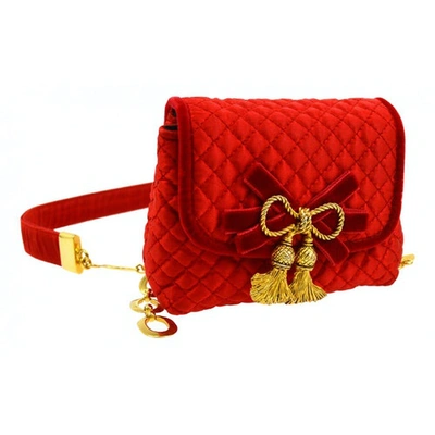 Pre-owned Bottega Veneta Red Cloth Clutch Bag