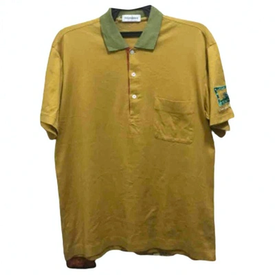 Pre-owned Saint Laurent Orange Cotton Polo Shirts